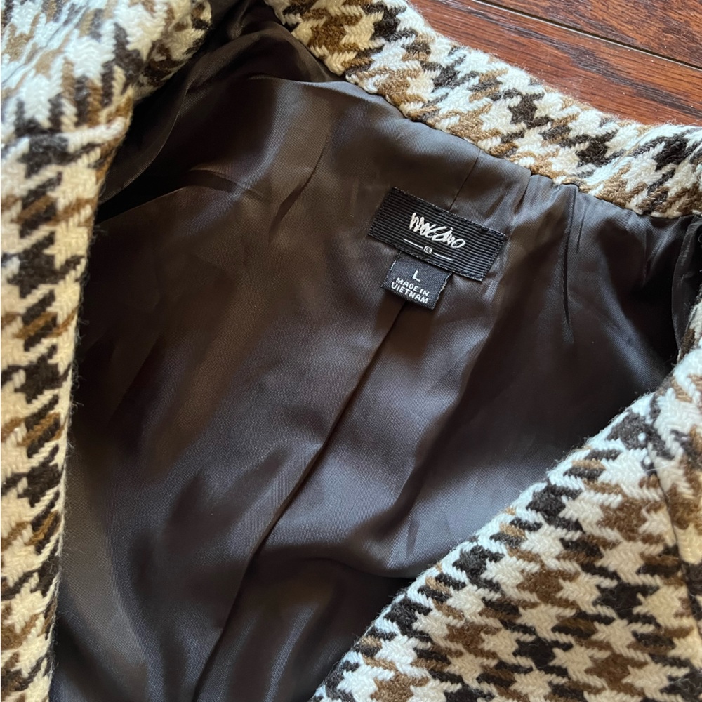 Patterned Herringbone Blazer - Picture 4 of 5